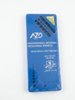 خرید آچار آلن ستاره‌ای بلند AZD مدل 9PCS | ساخته شده از کروم وانادیوم | به همراه جعبه - تصویر 3